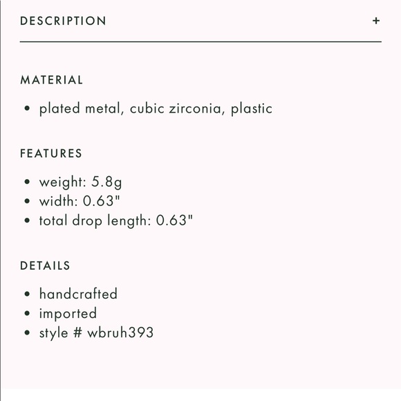 NEW KATE SPADE ♠️ INTO THE BLOOM EARRINGS - Picture 9 of 9